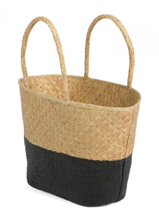 2018 Factory Straw basket bag laundry bags collection bulk