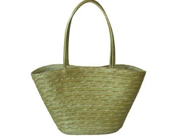 2018 Gold straw bags handmade weaving tote for sale in factory