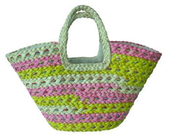 straw colorful handbags