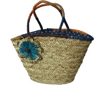 Traditional straw handbags shoulder bags