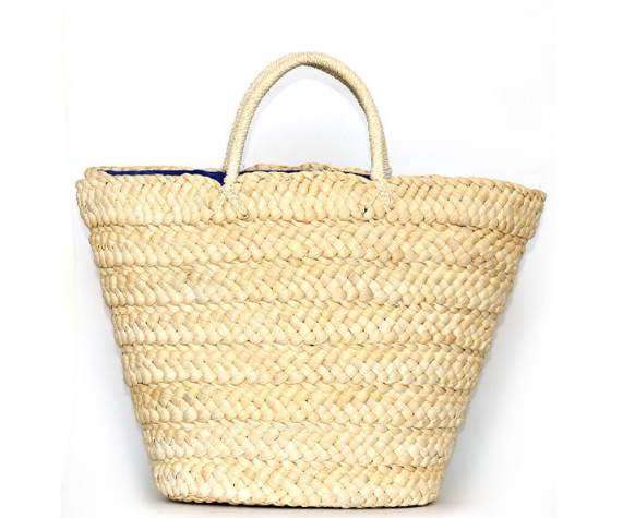 Large Paint straw Bags embroidered summer straw shoulder shopping bag in China