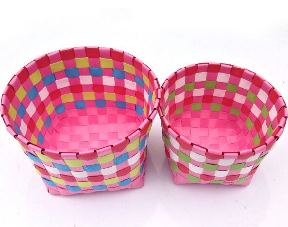Plastic woven basket storage manufacturer uk