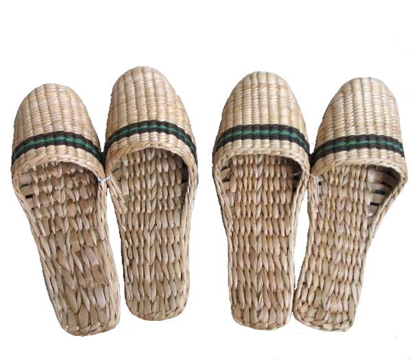 Straw house slipper woven manufacturers