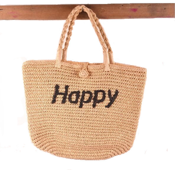 Handmade simple fashion girl high quality straw bags handbags