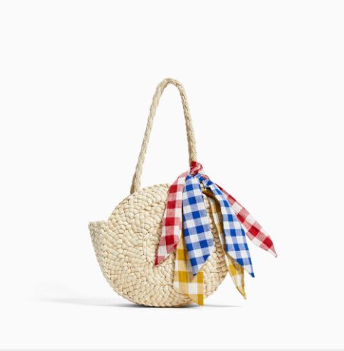 2018 New fashion long shoulder straw beach tote aliexpress for sale