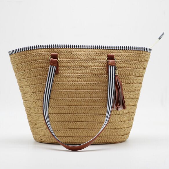 ​ New wheat straw bags with a tessal large cheap wholesale factory