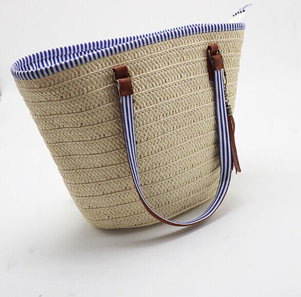 ​ New wheat straw bags with a tessal large cheap wholesale factory